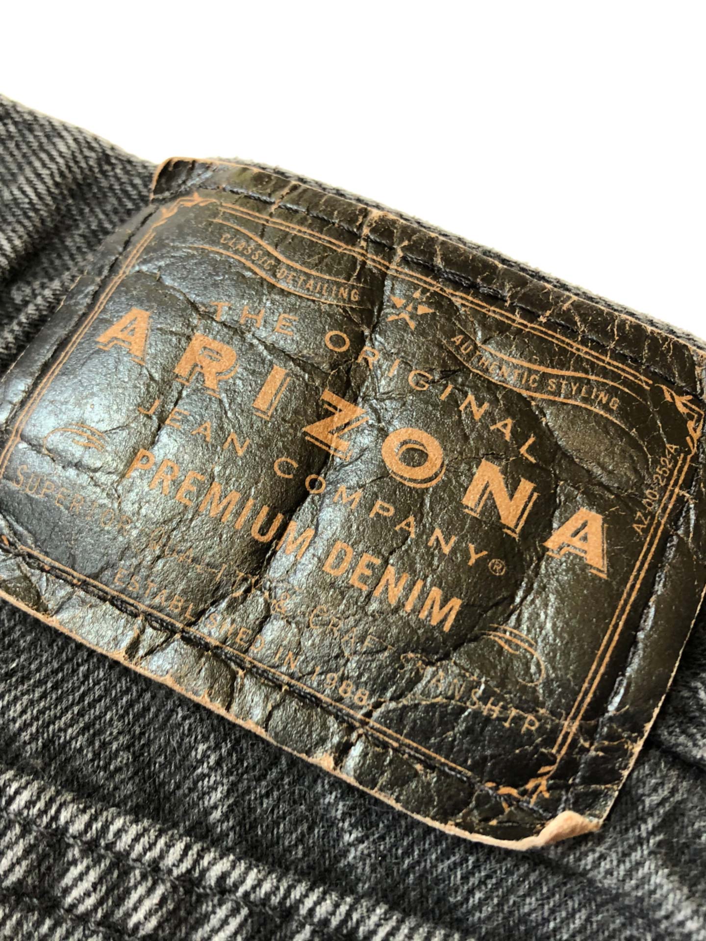 WINTER DAWN - Upcycled black denim jeans - BLOW London