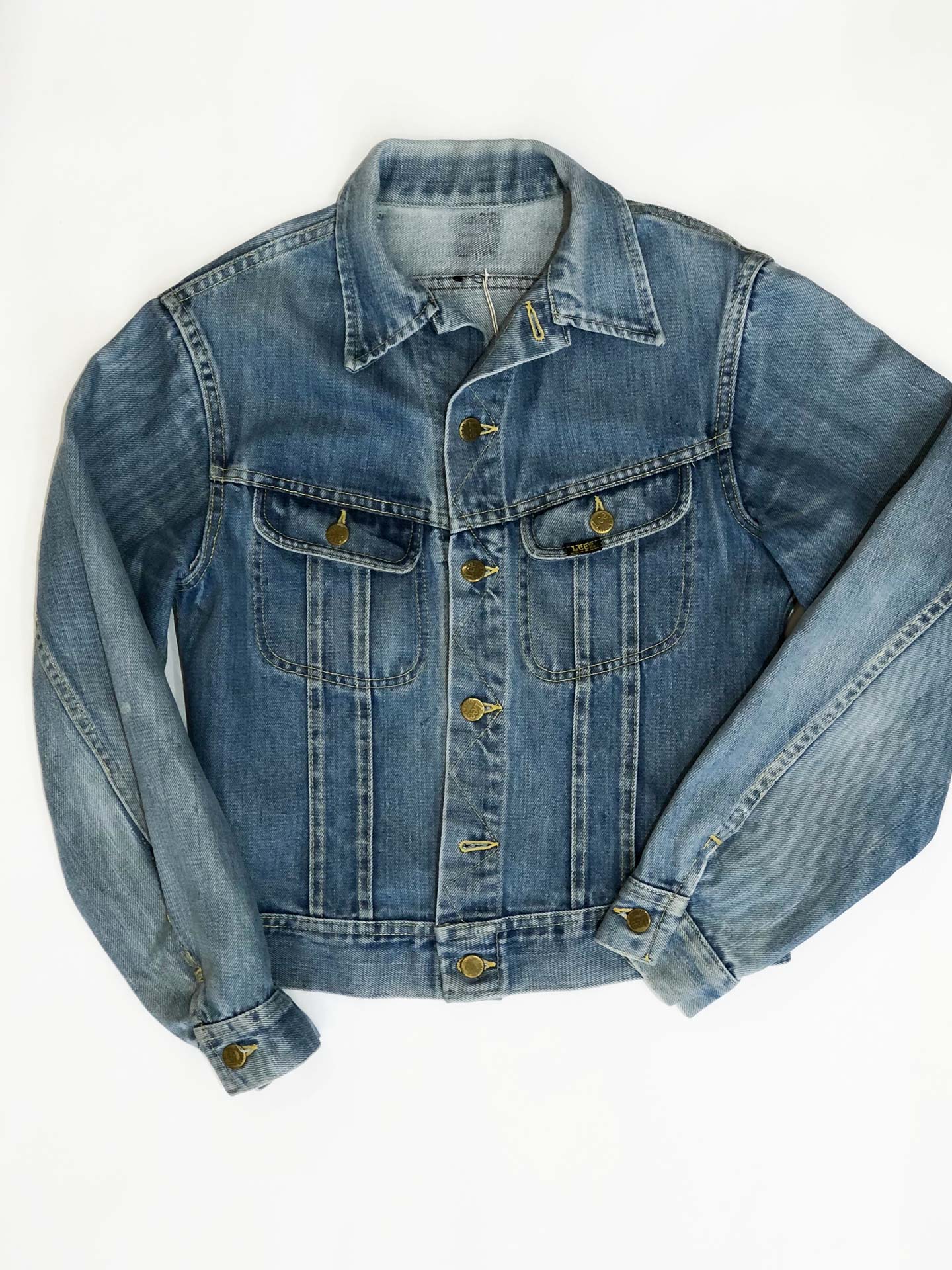 LOBO - Upcycled women's blue denim jacket - BLOW London