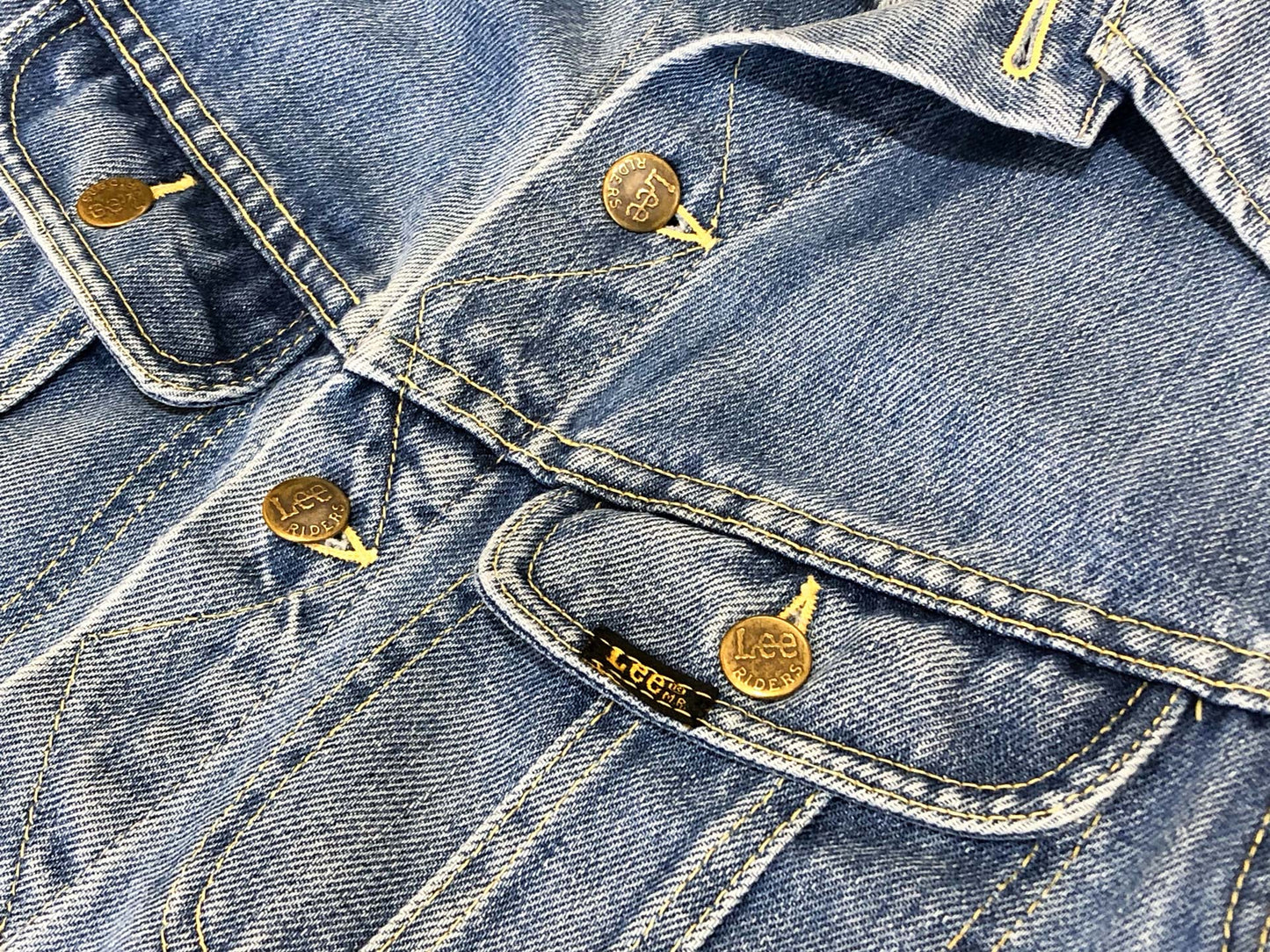 LOBO - Upcycled women's blue denim jacket - BLOW London