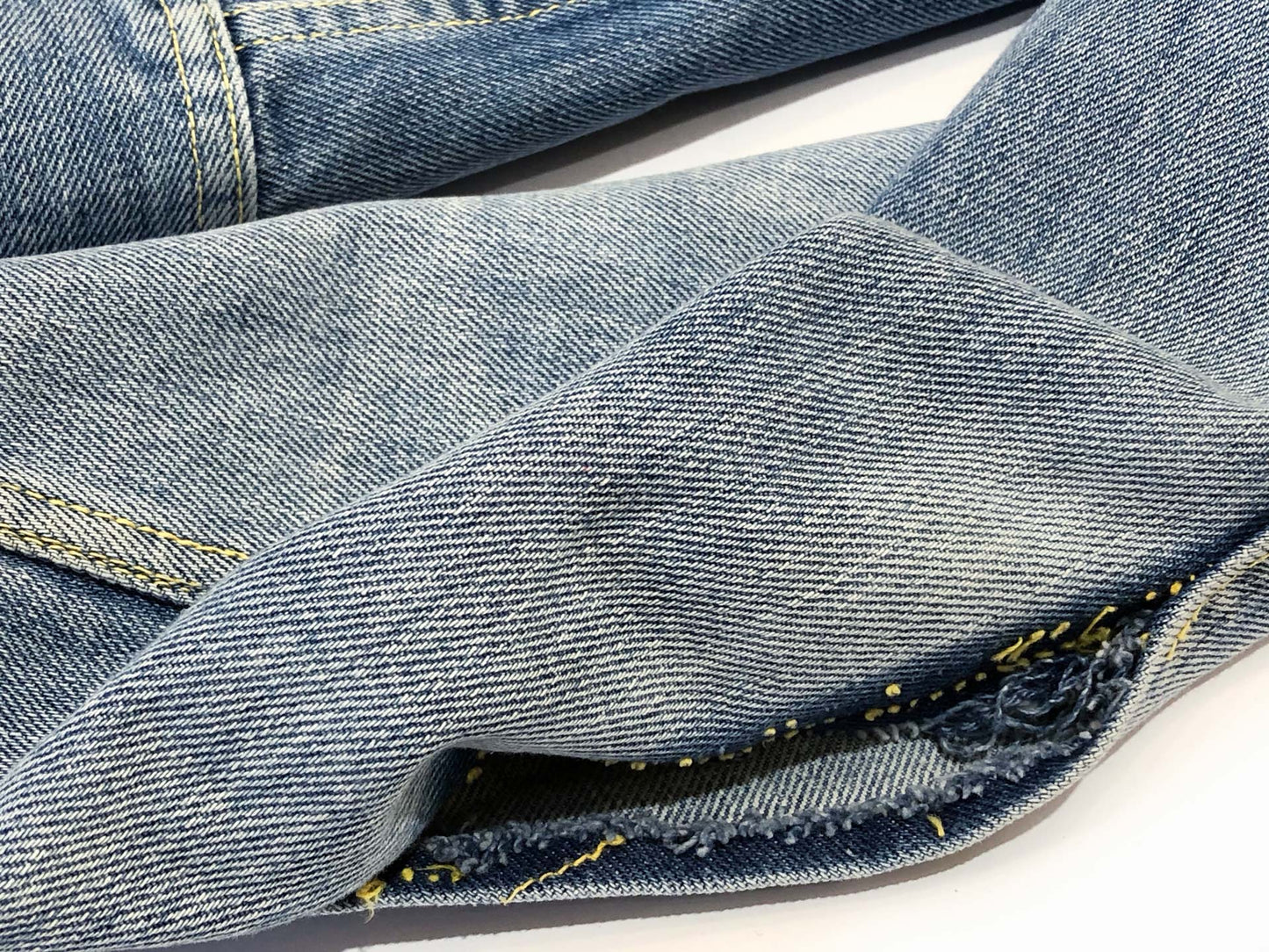 LOBO - Upcycled women's blue denim jacket - BLOW London