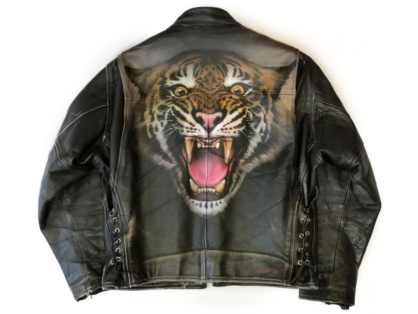 ROAR - Upcycled mens leather jacket - BLOW London