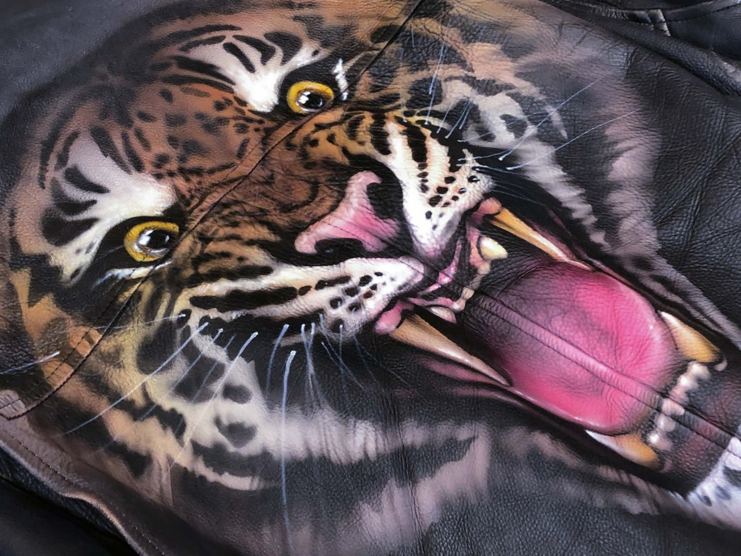 ROAR - Upcycled mens leather jacket - BLOW London