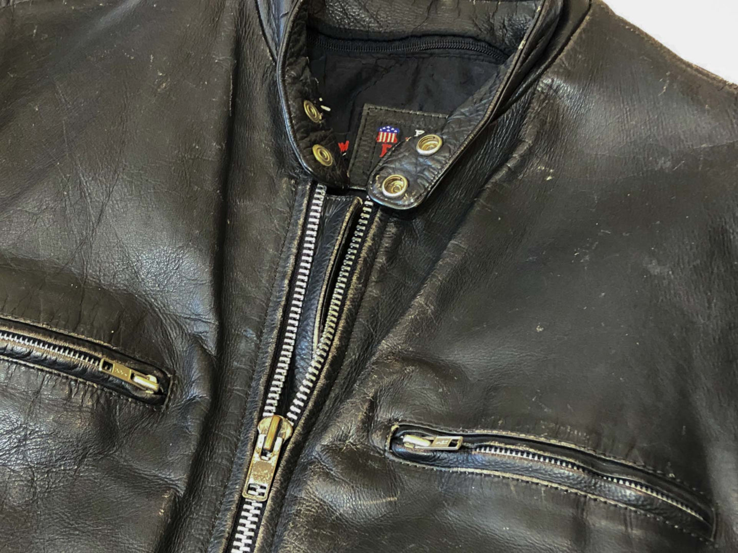 ROAR - Upcycled mens leather jacket - BLOW London