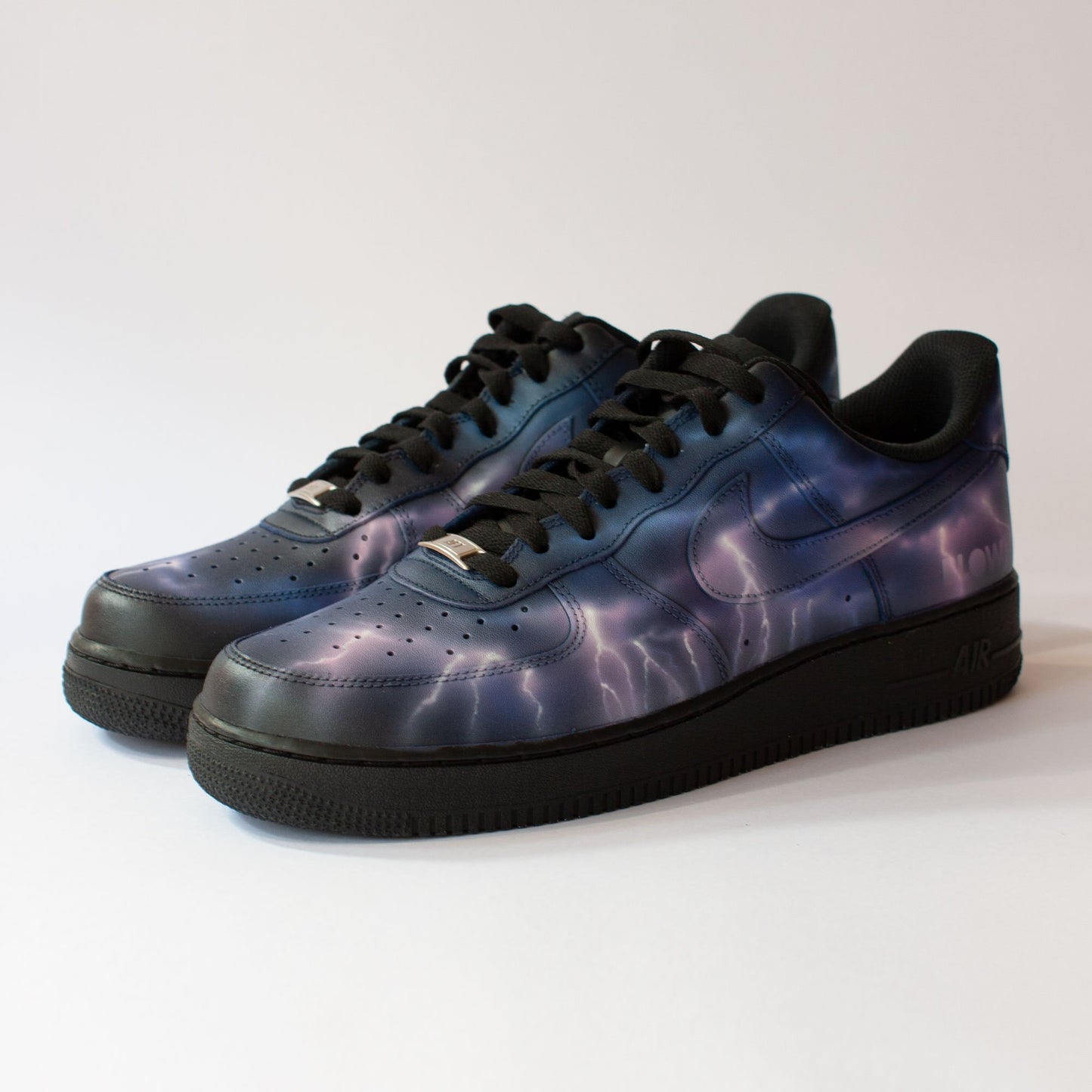 ELECTRIC STORM - Customised Nike Air Force 1 Low - BLOW London