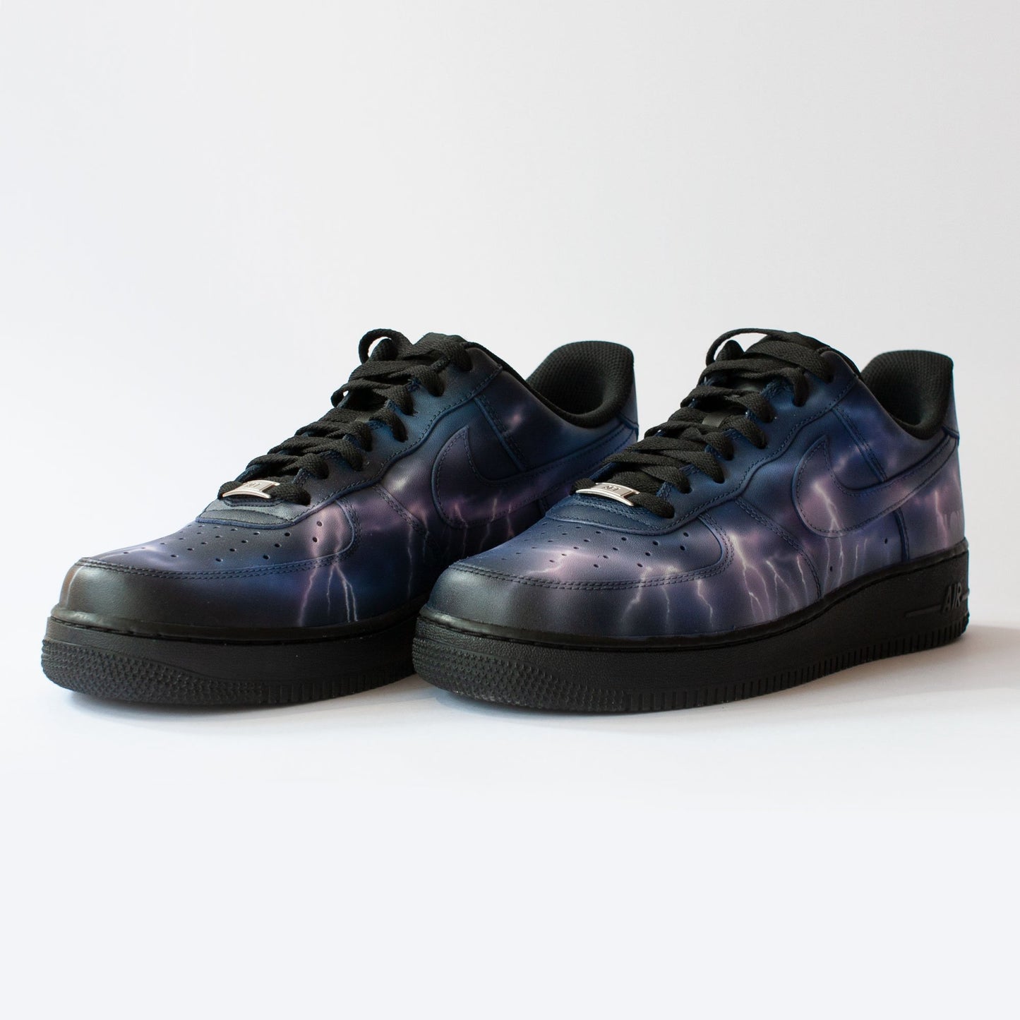 ELECTRIC STORM - Customised Nike Air Force 1 Low - BLOW London