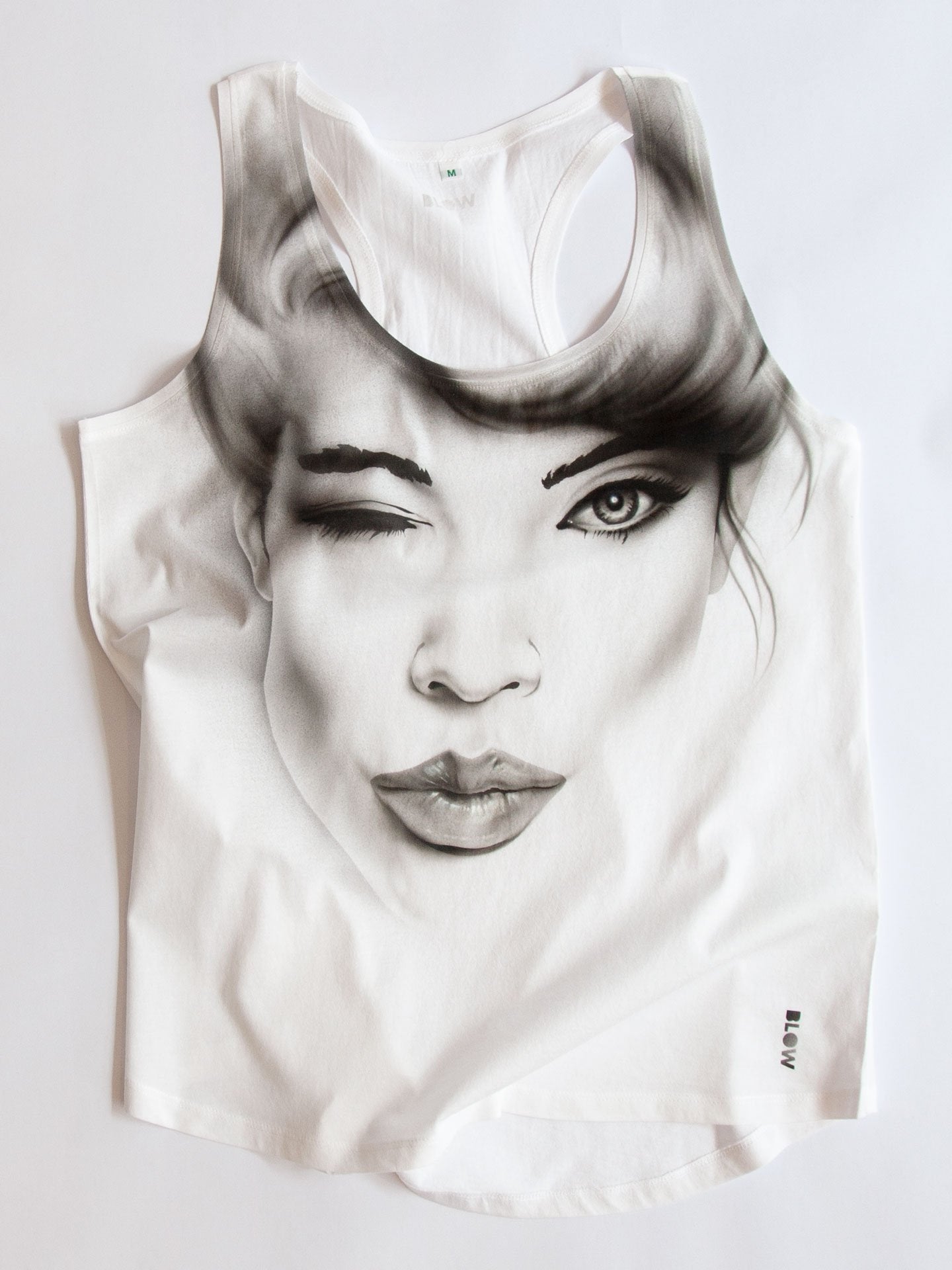 SHE WINKED - Women's racerback vest - BLOW London