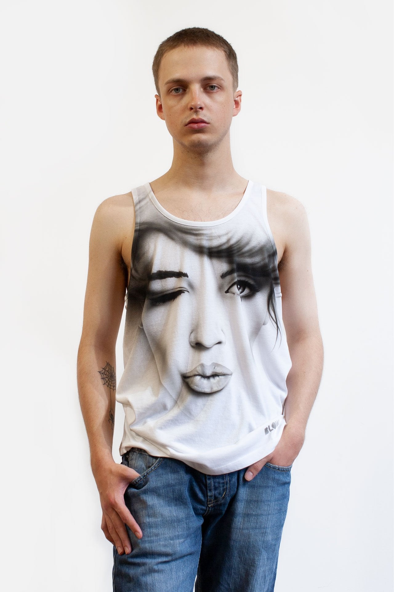 SHE WINKED - Men's vest - BLOW London