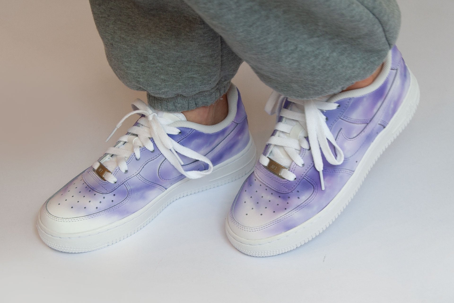 Cloud Air Force Nike Airforce Pink Cloud Custom - Main Image