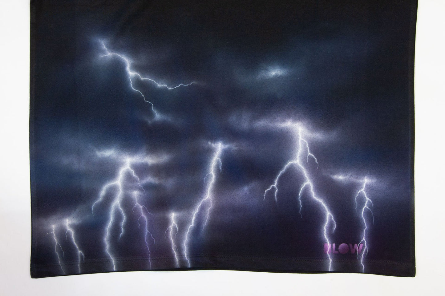 ELECTRIC STORM (Black) - Unisex premium short sleeve t-shirt - BLOW London