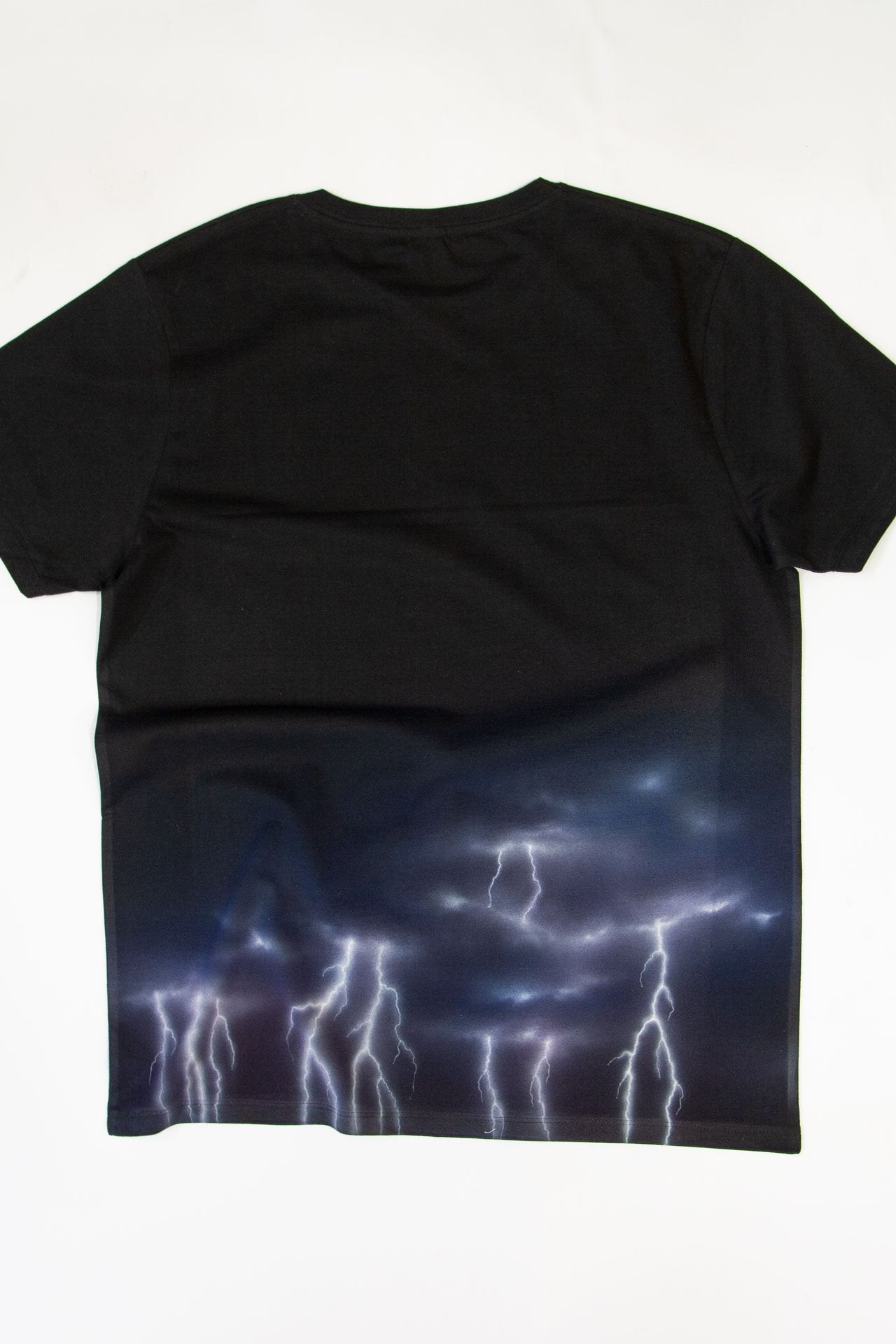 ELECTRIC STORM (Black) - Unisex premium short sleeve t-shirt - BLOW London