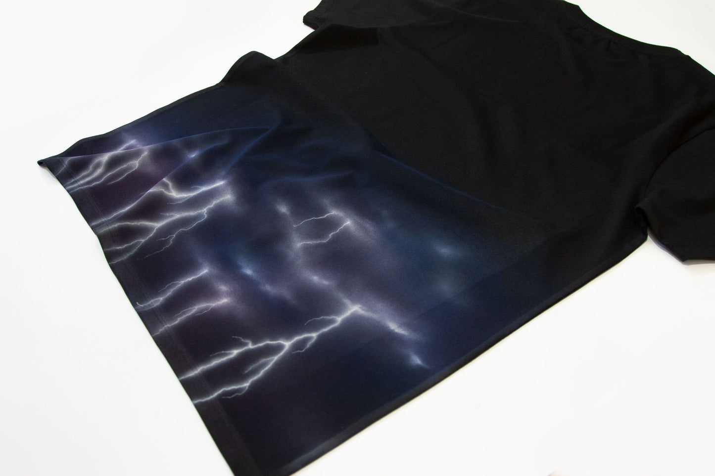 ELECTRIC STORM (Black) - Unisex premium short sleeve t-shirt - BLOW London