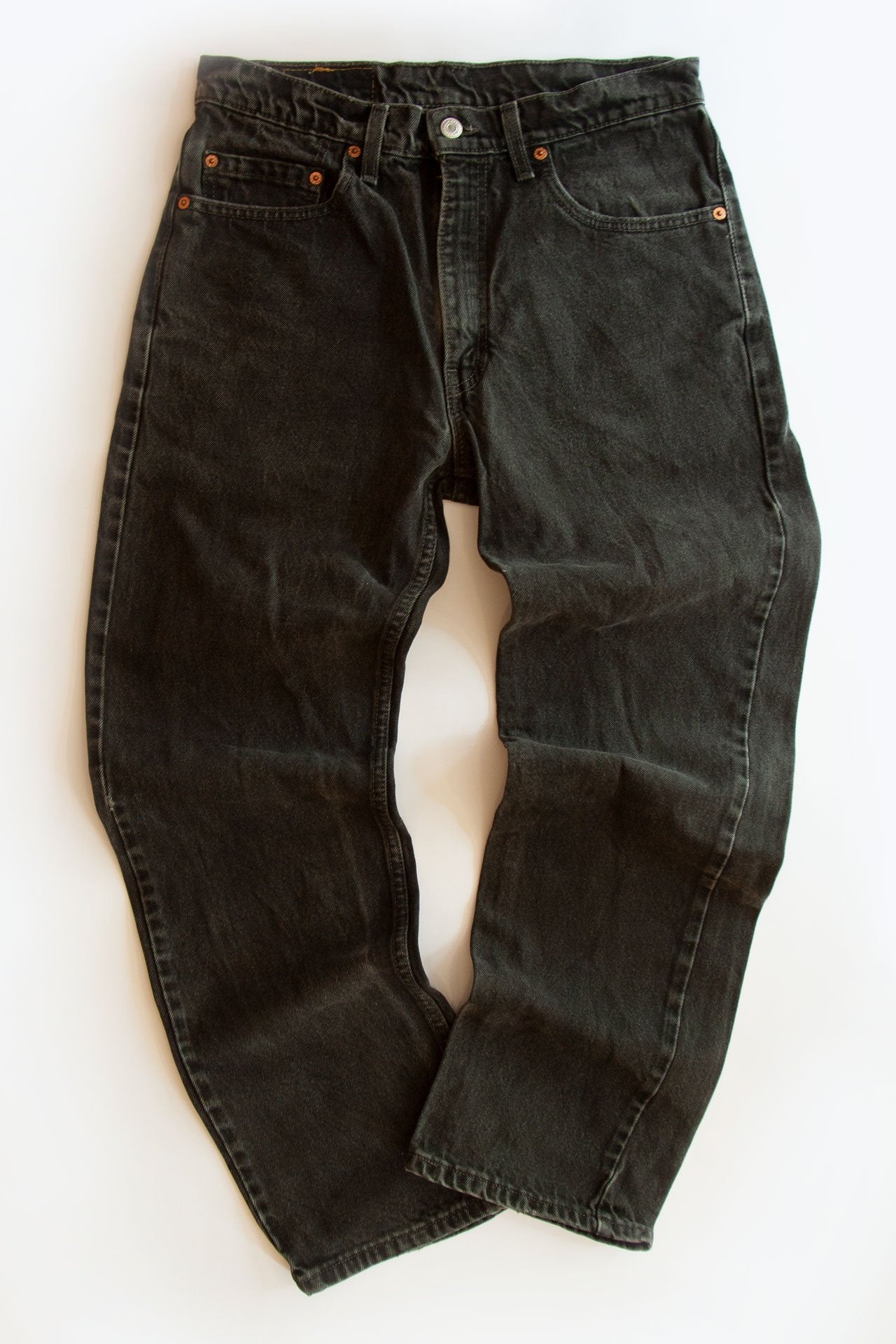 FLIRT - Upcycled black denim jeans - BLOW London