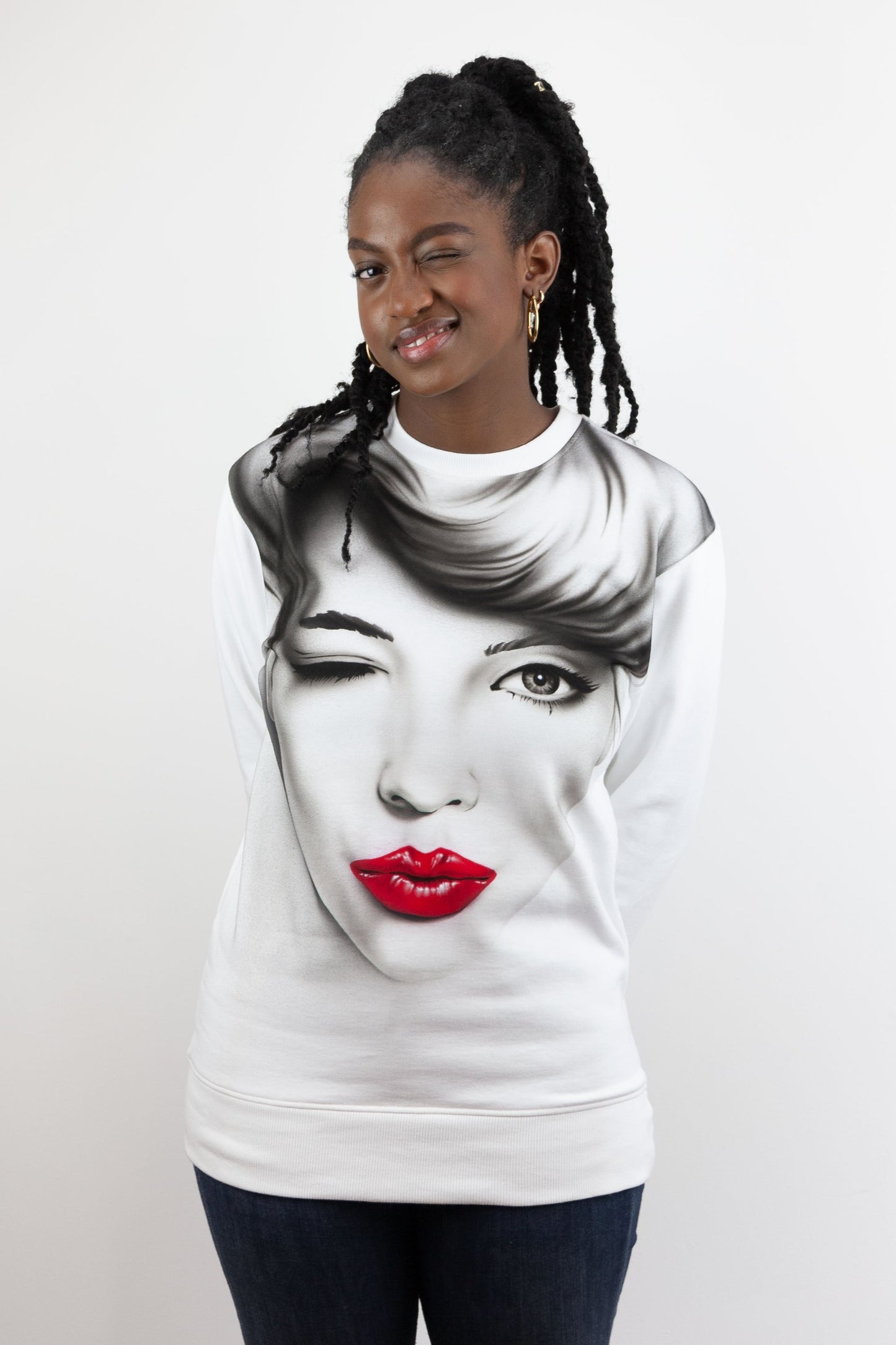 SHE WINKED - Unisex classic sweatshirt - BLOW London