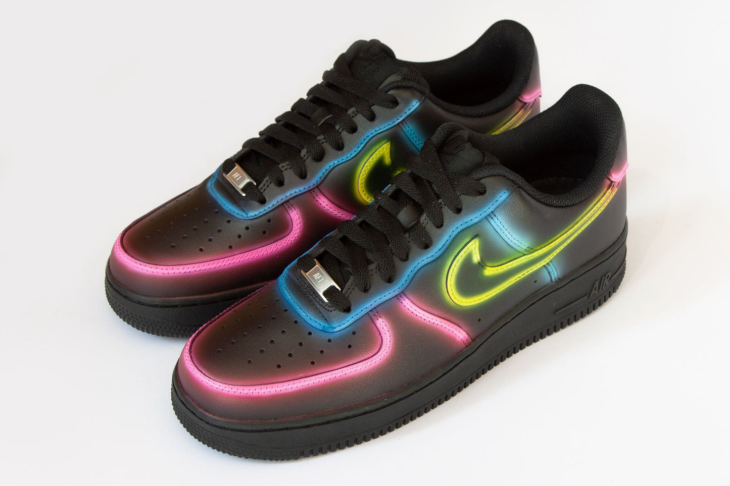 GLOW - Customised Nike Air Force 1 Low - BLOW London