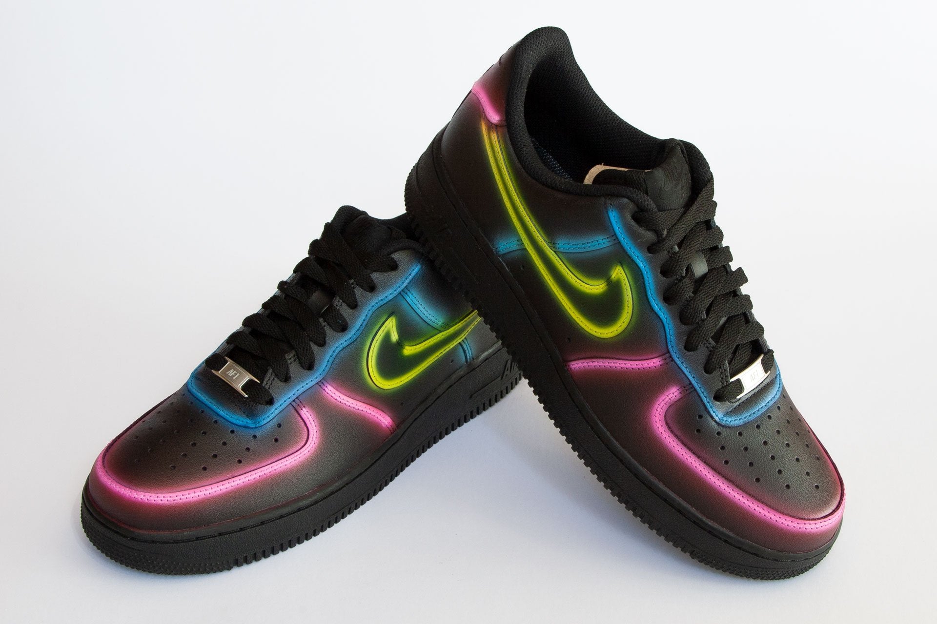 GLOW - Customised Nike Air Force 1 Low - BLOW London