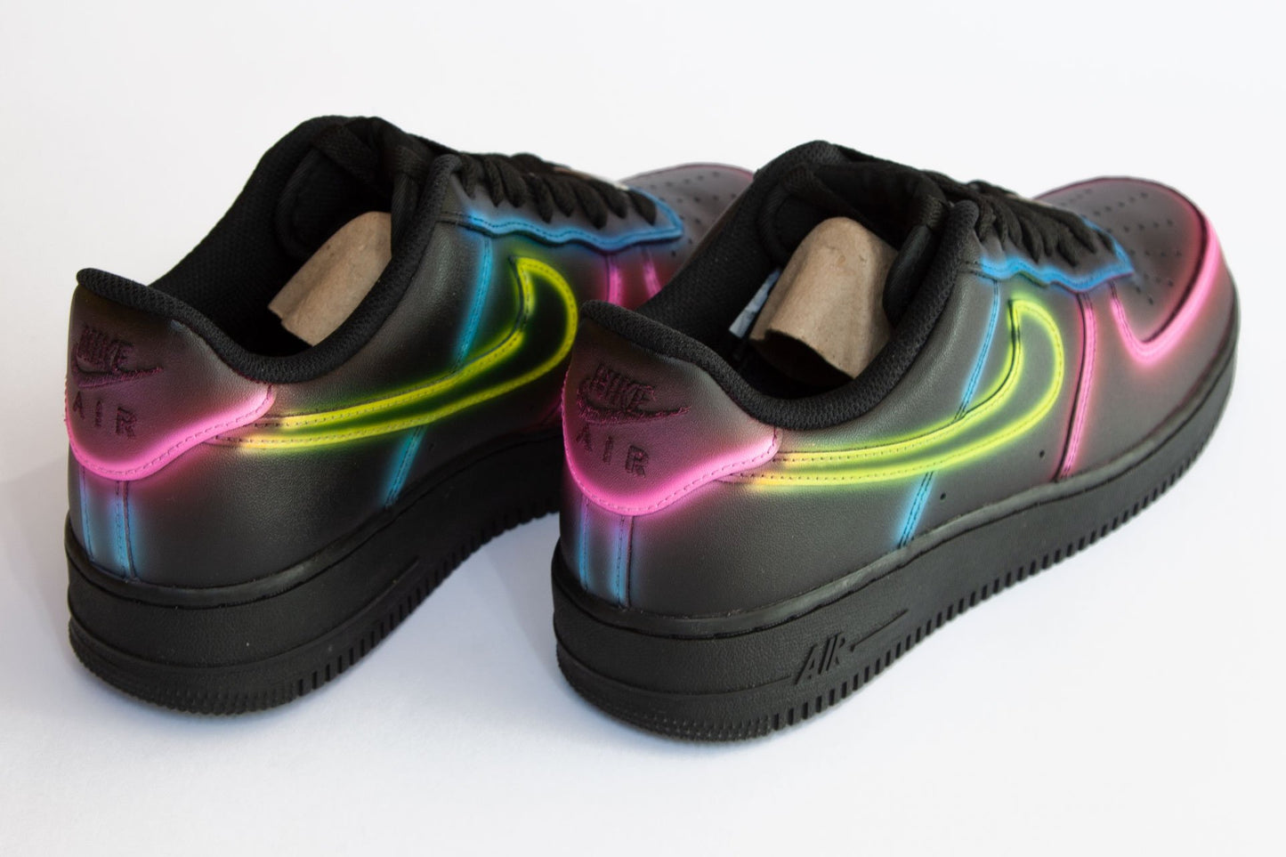 GLOW - Customised Nike Air Force 1 Low - BLOW London
