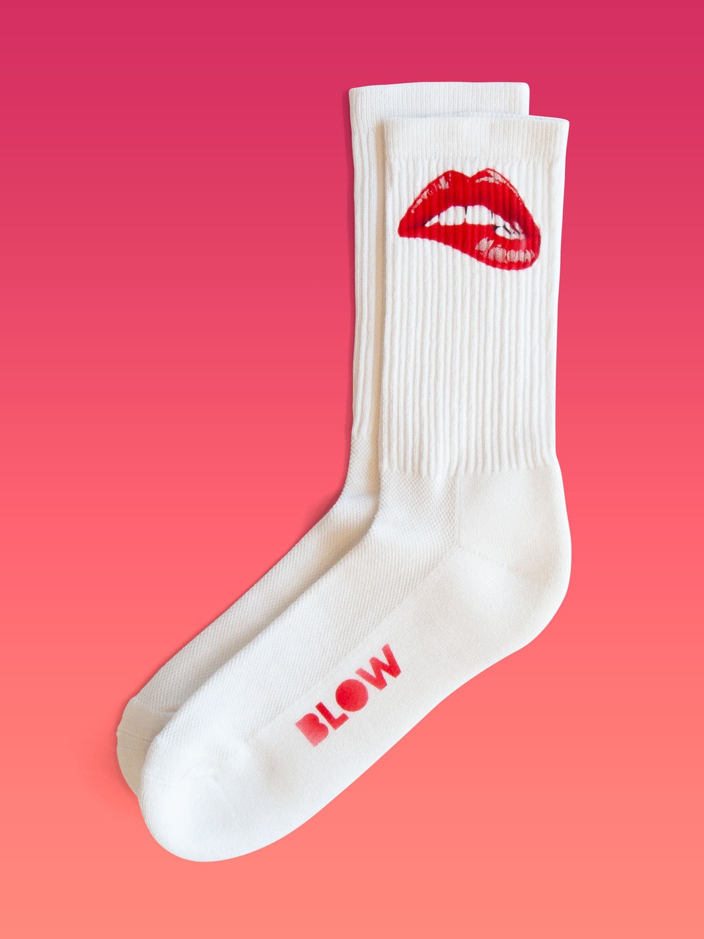 FLIRT - Organic cotton crew socks with bamboo - BLOW London