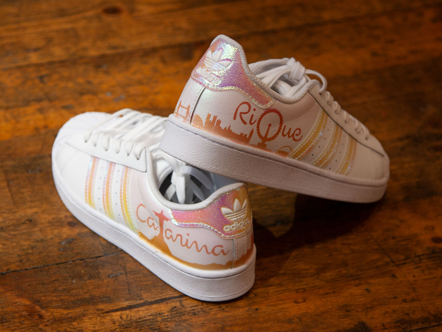 RIO x LONDON - Personalised kids Adidas trainers