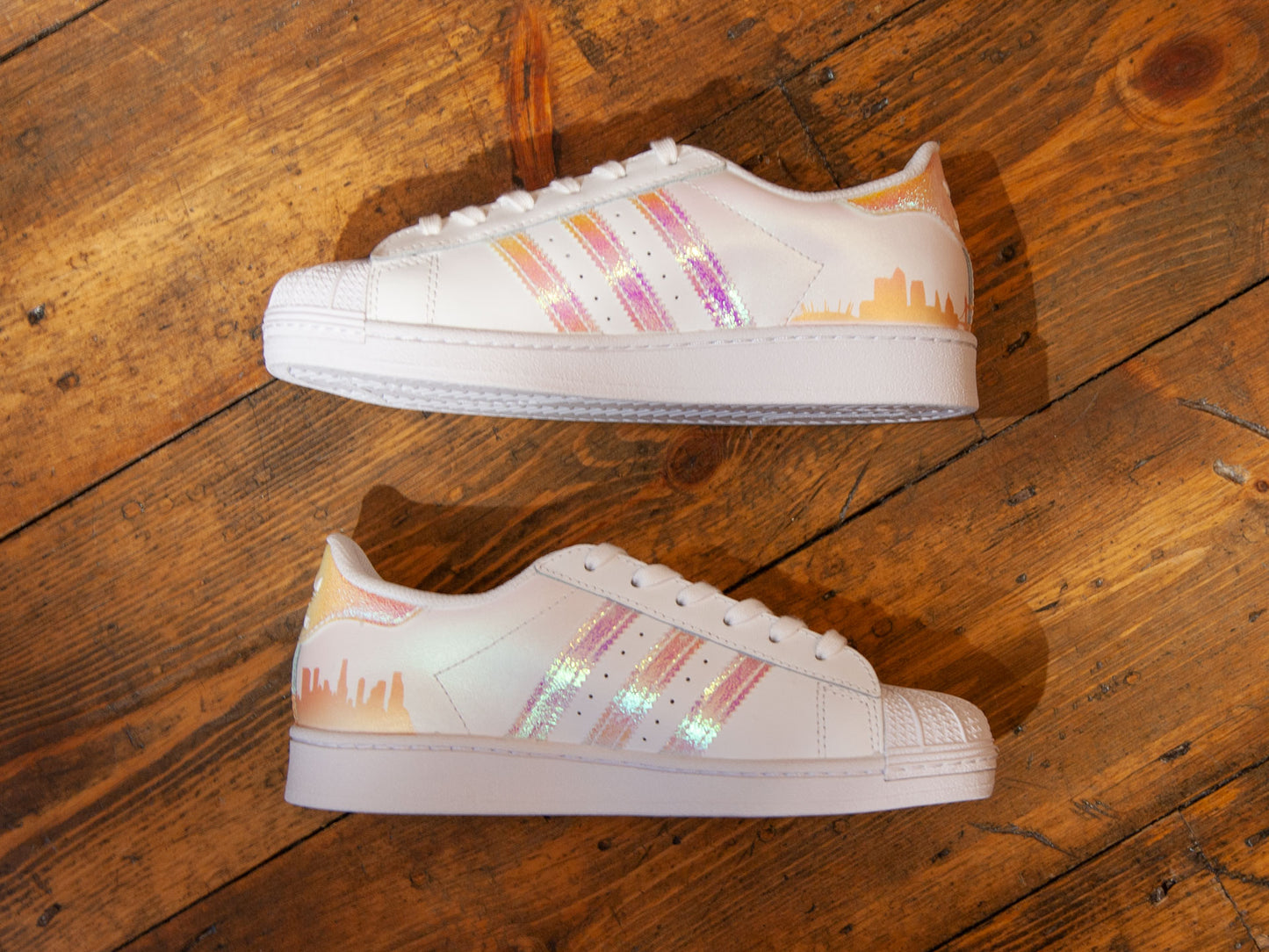 RIO x LONDON - Personalised kids Adidas trainers
