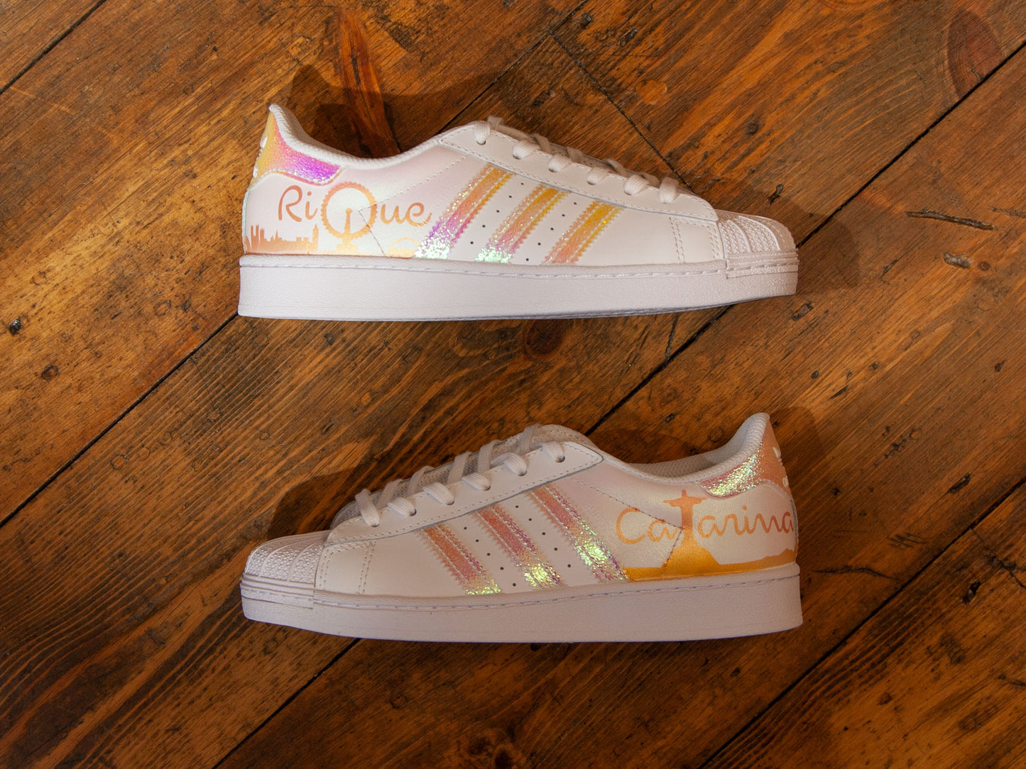 RIO x LONDON - Personalised kids Adidas trainers