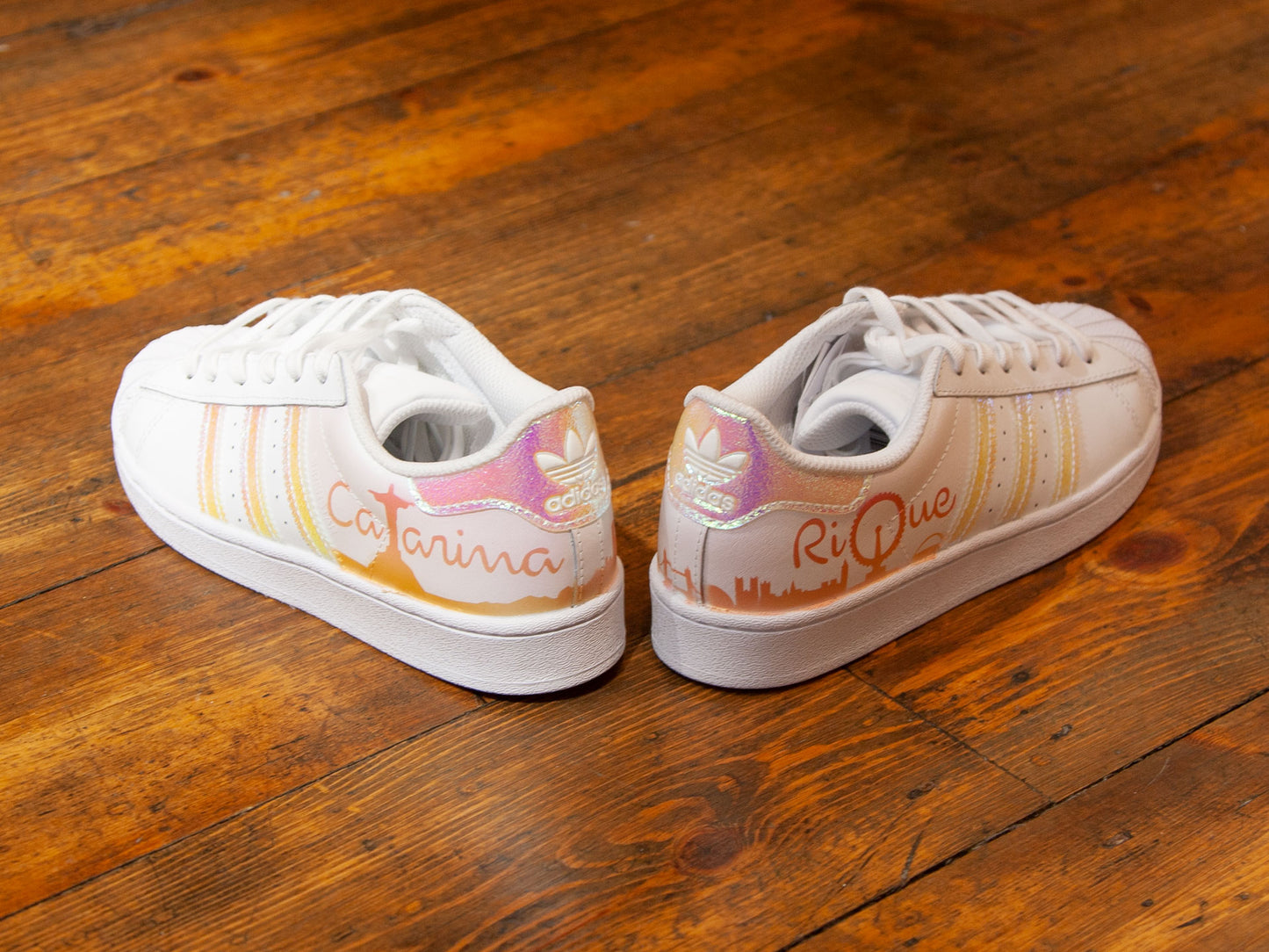 RIO x LONDON - Personalised kids Adidas trainers