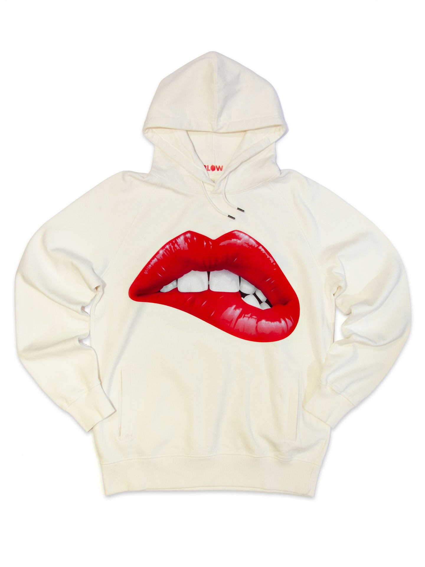 FLIRT - Classic heavy unisex raglan pullover hoodie with side pockets