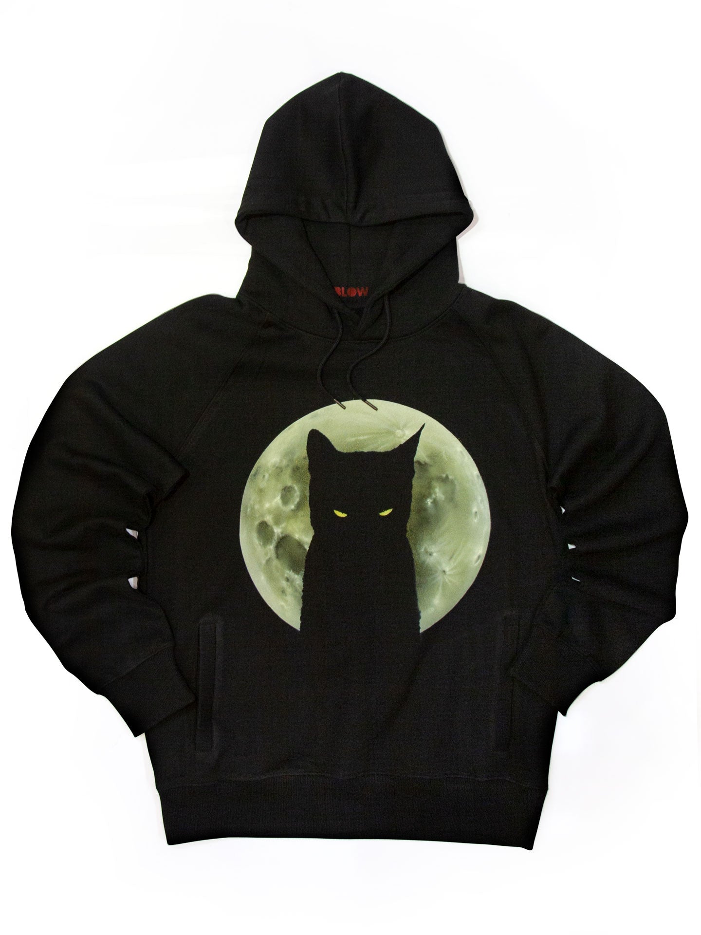 LAILA - Classic heavy unisex raglan pullover hoodie with side pockets