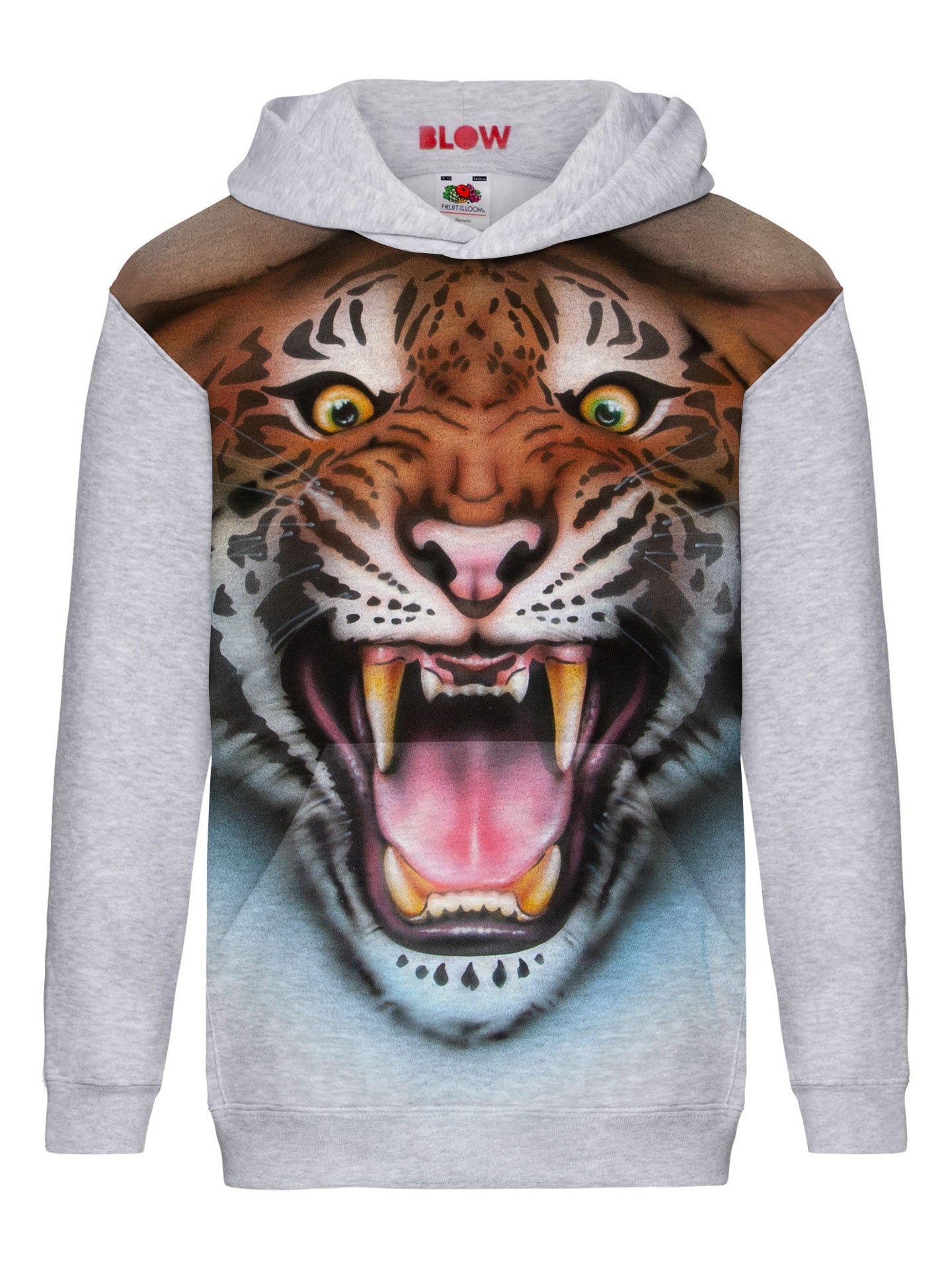 ROAR - Kids premium hoodie with front pouch pocket