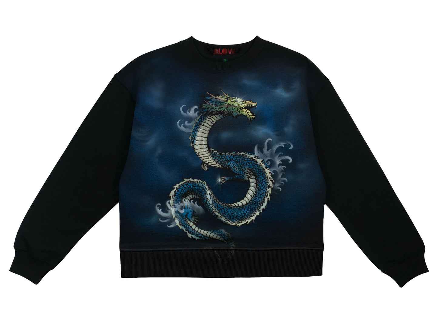 STORM DRAGON - Women's dropped shoulder sweatshirt