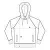 FLIRT - Classic heavy unisex raglan pullover hoodie with side pockets - BLOW London