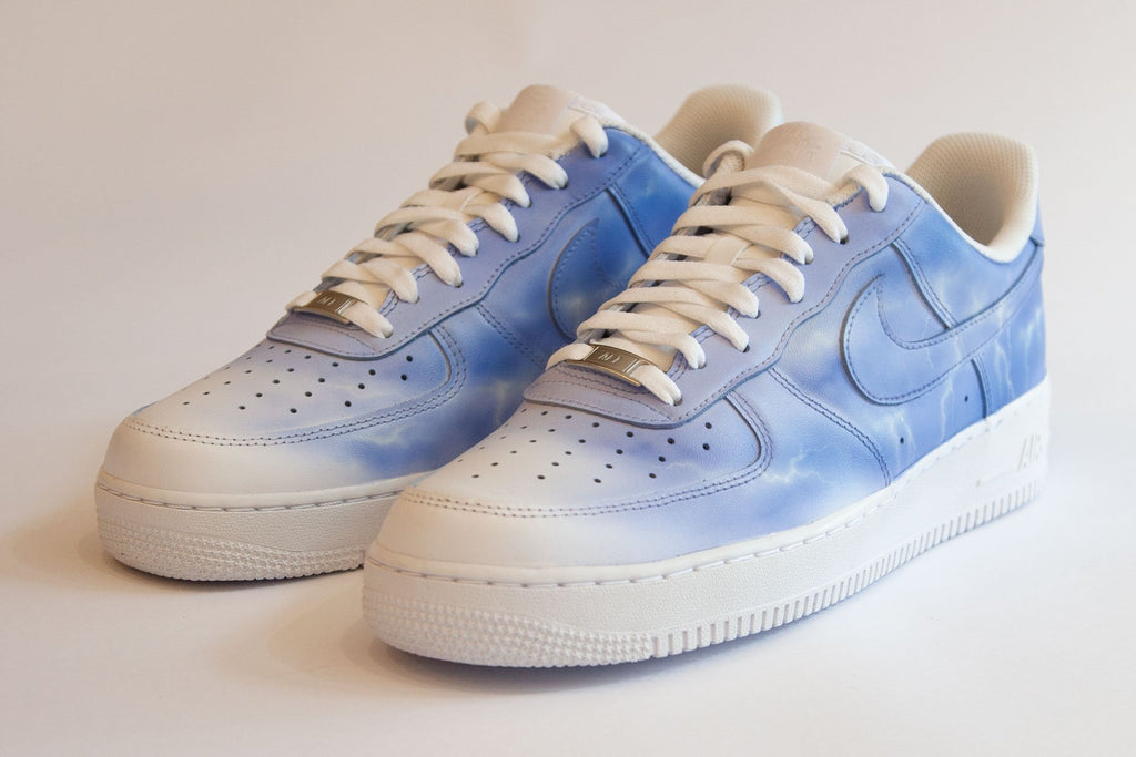 ELECTRIC STORM (Light) - Customised Nike Air Force 1 Low - BLOW London