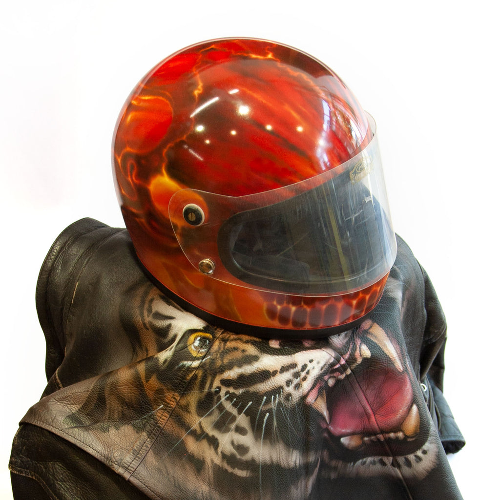 PREDATOR - Motorcycle crash helmet customisation