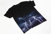 ELECTRIC STORM (Black) - Unisex premium short sleeve t-shirt - BLOW London