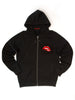 FLIRT - Classic heavy unisex raglan zip-up hoodie with side pockets