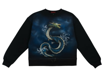 STORM DRAGON - Women's dropped shoulder sweatshirt